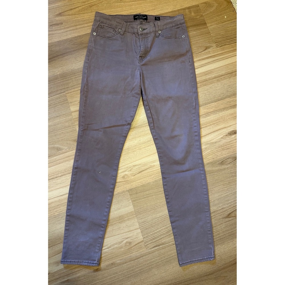 Lucky Brand Ava Legging Jeans Womens 8/29 Mauve Purple Skinny Denim‎ Pants